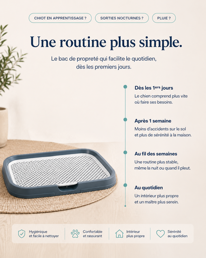 Bac de propreté