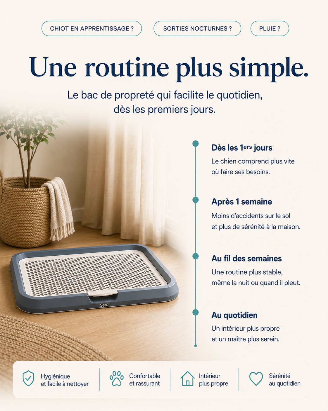 Bac de propreté